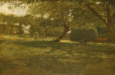 Scena del raccolto, c.1873
